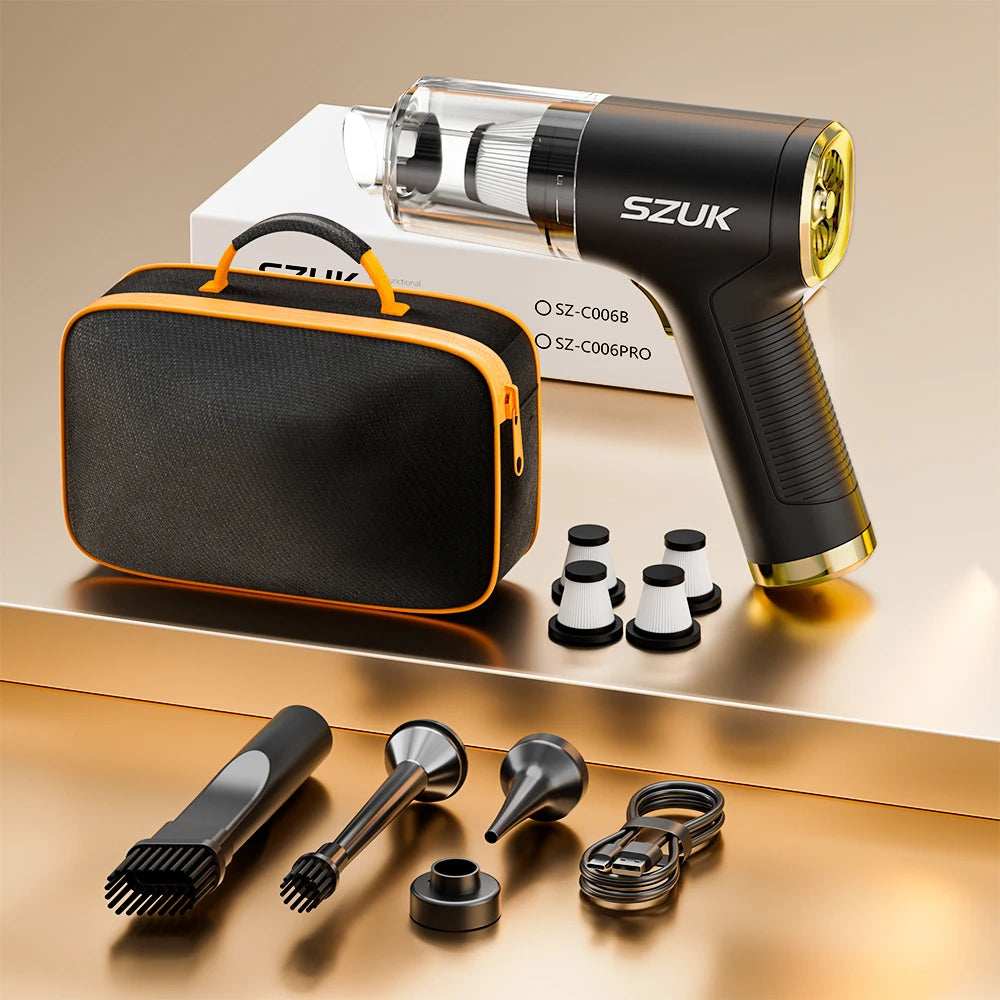 2026 New Mini Vacuum Cleaner 780000PA Powerful Cordless Vacuum Cleaner Mini Blower Handheld Portable Car Vacumm Cleaner